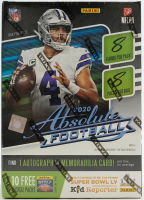 2020 Panini Absolute Football Blaster Box with (8) Packs at PristineAuction.com
