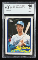 Ken Griffey Jr. 1989 Topps Traded #41T RC (BCCG 10) at PristineAuction.com