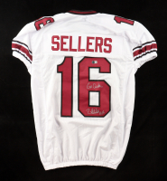 LaNorris Sellers Signed Jersey Inscribed "Go C****" (Beckett) at PristineAuction.com