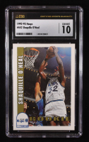 Shaquille O'Neal 1992-93 Hoops #442 RC (CSG 10) at PristineAuction.com