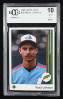 Randy Johnson 1989 Upper Deck #25 RC (BCCG 10) at PristineAuction.com