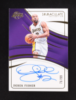 Derek Fisher 2023-24 Immaculate Collection Immaculate Signatures #8 #76/99 at PristineAuction.com