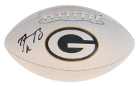 Aaron Rodgers Signed Packers Logo Football (Fanatics) at PristineAuction.com