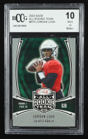 Jordan Love 2020 SAGE All Rookie Team #RT3 RC (BCCG 10) at PristineAuction.com