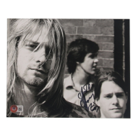 Chad Channing Signed "Nirvana" 8x10 Photo (Beckett) at PristineAuction.com