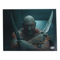Dave Bautista Signed "Guardians of the Galaxy" 11x14 Photo (Beckett) at PristineAuction.com