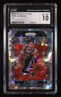 Ja Morant 2021-22 Panini Prizm Prizms Ice #194 (CGC 10) at PristineAuction.com