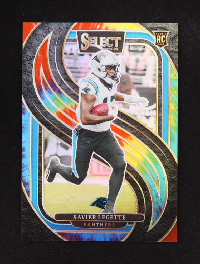 Xavier Legette 2024 Select Prizm Tie Dye #101 #10/25 RC