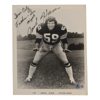 Jack Ham Signed Steelers 8x10 Photo Inscribed "Iron City Father-Son Night" (Beckett) at PristineAuction.com
