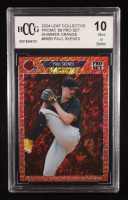 Paul Skenes 2024 Leaf Collective Promo '89 Pro Set Shimmer Orange #89B5 RC #259/299 (BCCG 10) at PristineAuction.com