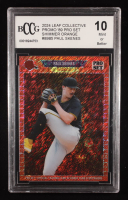 Paul Skenes 2024 Leaf Collective Promo '89 Pro Set Shimmer Orange #89B5 RC #238/299 (BCCG 10) at PristineAuction.com
