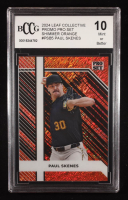 Paul Skenes 2024 Leaf Collective Promo Pro Set Shimmer Orange #PSB5 RC #281/299 (BCCG 10) at PristineAuction.com