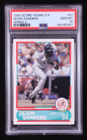 Deion Sanders 1990 Score Young Superstars II #27 (PSA 10) at PristineAuction.com