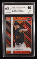 Paul Skenes 2024 Leaf Collective Promo Pro Set Shimmer Orange #PSB5 RC #200/299 (BCCG 10) at PristineAuction.com