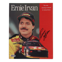 Ernie Irvan Signed NASCAR 8.5x11 Photo (Beckett) at PristineAuction.com