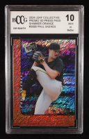 Paul Skenes 2024 Leaf Collective Promo '00 Press Pass Shimmer Orange #20B5 RC #251/299 (BCCG 10) at PristineAuction.com