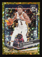 CJ McCollum 2023-24 Donruss Optic Fast Break Gold #105 #4/10 at PristineAuction.com