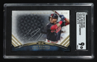 Jose Ramirez 2018 Topps Tier One Talent Autographs Silver Ink #TTAJR #01/10 (SGC 9) at PristineAuction.com
