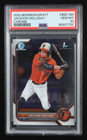 Jackson Holliday 2022 Bowman Chrome Draft #BDC168 RC (PSA 10) at PristineAuction.com