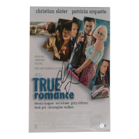 Christian Slater Signed "True Romance" 12x18 Movie Poster Photo (Beckett) at PristineAuction.com