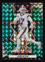 Josh Allen 2022 Panini Mosaic Mosaic Green #253 at PristineAuction.com