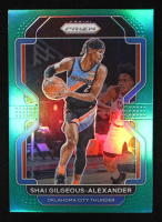 Shai Gilgeous-Alexander 2021-22 Panini Prizm Prizms Green #238 at PristineAuction.com