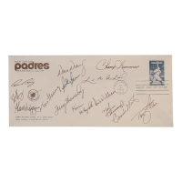 1983 Padres Baseball Club FDC Signed BY (14) With Dick Williams, Champ Summers, Alan Wiggins, Bruce Bochy (Beckett) at PristineAuction.com