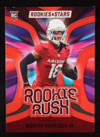 Marvin Harrison Jr. 2024 Rookies and Stars Rookie Rush Longevity #14 RC at PristineAuction.com