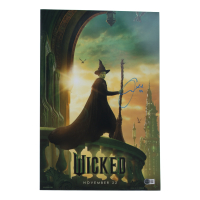 Cynthia Erivo Signed "Wicked" 12x18 Movie Poster Photo (Beckett) at PristineAuction.com