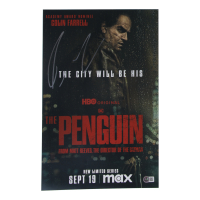 Colin Farrell Signed "The Penguin" 11x17 Photo (Beckett) at PristineAuction.com