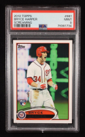 Bryce Harper 2012 Topps #661D RC Yelling / Factory Set (PSA 9) at PristineAuction.com