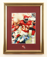 Marcus Allen Signed Chiefs Custom Framed Photo Display With Team Helmet Pin (PSA) at PristineAuction.com
