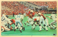 Jerry Tagge & Jeff Kinney Signed 1971 Vintage Nebraska Huskers Placemat (AIV) at PristineAuction.com