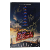 "Bad Times at the El Royale" 12x18 Photo Signed By (8) with Jeff Bridges, Dakota Johnson, Chris Hemsworth, Manny Jacinto (ACOA) at PristineAuction.com