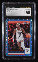 Shai Gilgeous-Alexander Signed 2023-24 Hoops Teal Explosion #59 (CGC) at PristineAuction.com