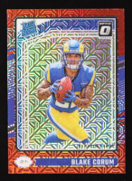 Blake Corum 2024 Donruss Optic Red Mojo #208 RC at PristineAuction.com