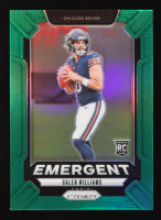 Caleb Williams 2024 Panini Prizm Emergent Prizms Green #1 RC at PristineAuction.com