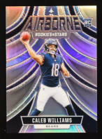 Caleb Williams 2024 Rookies and Stars Airborne Silver #23 RC at PristineAuction.com
