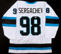 Mikhail Sergachev Signed Jersey (JSA) at PristineAuction.com