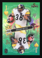 Jerome Bettis 2024 Wild Card 5 Card Draw Stacked Deck Football Green #SDPH-JBN #1/1 at PristineAuction.com