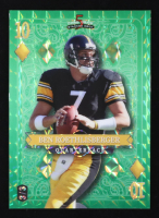 Jerome Bettis 2024 Wild Card 5 Card Draw Stacked Deck Football Kaleidoscope Green #SDPH-BRN #3/3 at PristineAuction.com