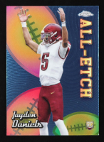 Jayden Daniels 2024 Topps Chrome All Etch #CAEJD RC at PristineAuction.com