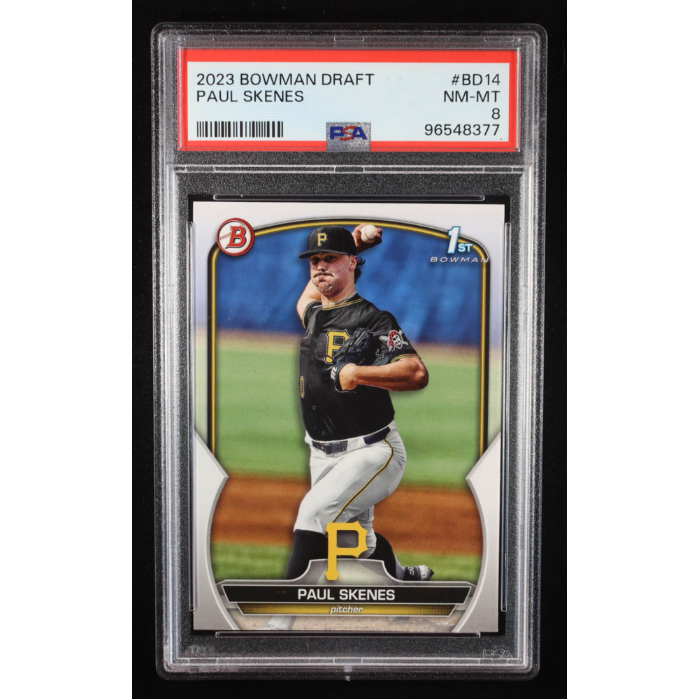 Paul Skenes 2023 Bowman Draft #BD14 RC (PSA 8) at PristineAuction.com