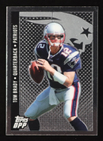 Tom Brady 2006 Topps Draft Picks and Prospects Chrome Black #21 RC at PristineAuction.com
