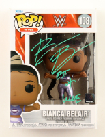 Bianca Belair Signed WWE #108 Funko Pop! Vinyl Figure Inscribed "EST of WWE" (Beckett) at PristineAuction.com