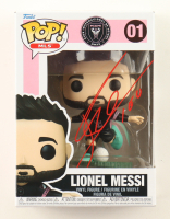 Lionel Messi Signed "Miami Club Internacional De Futbol" #01 Funko Pop! Vinyl Figure (Beckett) at PristineAuction.com