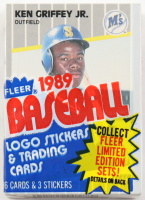 1989 Fleer Baseball Trading Card Cello Pack With (36) Cards at PristineAuction.com