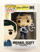 Steve Carell Signed "The Office" #869 Michael Scott Funko Pop! Vinyl Figure (Beckett) at PristineAuction.com