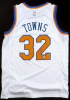 Karl-Anthony Towns Signed Knicks Nike Authentic Jersey (PSA) at PristineAuction.com
