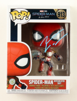 Andrew Garfield Signed "Spider-Man: No Way Home" #913 Spider-Man Integrated Suit Funko Pop! Bobble-Head Vinyl Figure (Beckett) at PristineAuction.com